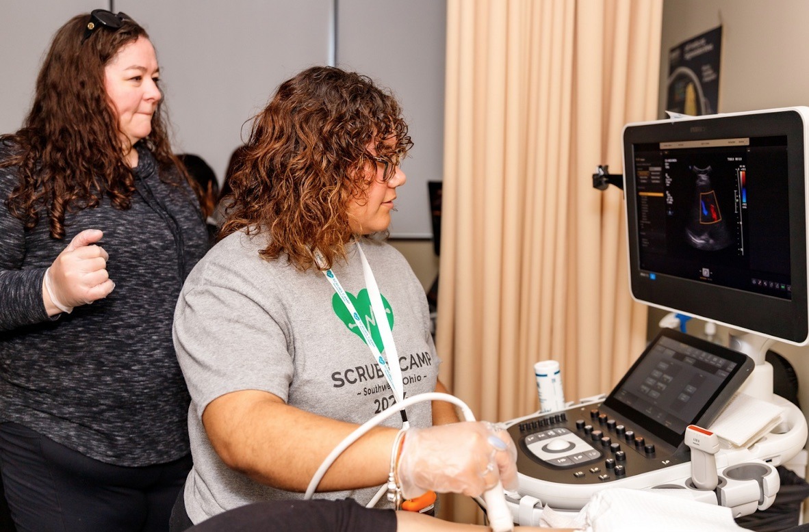 Scrubs Camp 2024 - sonography lab