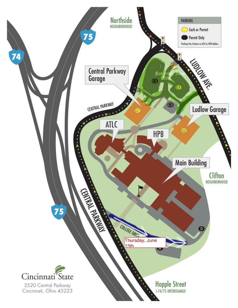 Map of asphalt repairs - 6-13-24 and 6-15-24