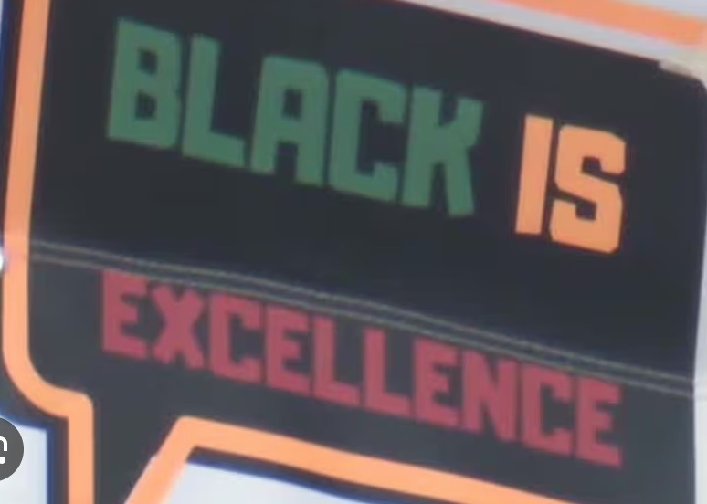 Black is Excellence campaign banner