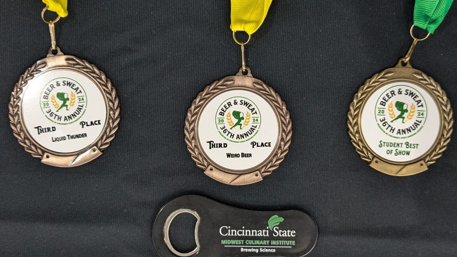 Medals won by students in the Bloatarian Brewing League competition in August 2024