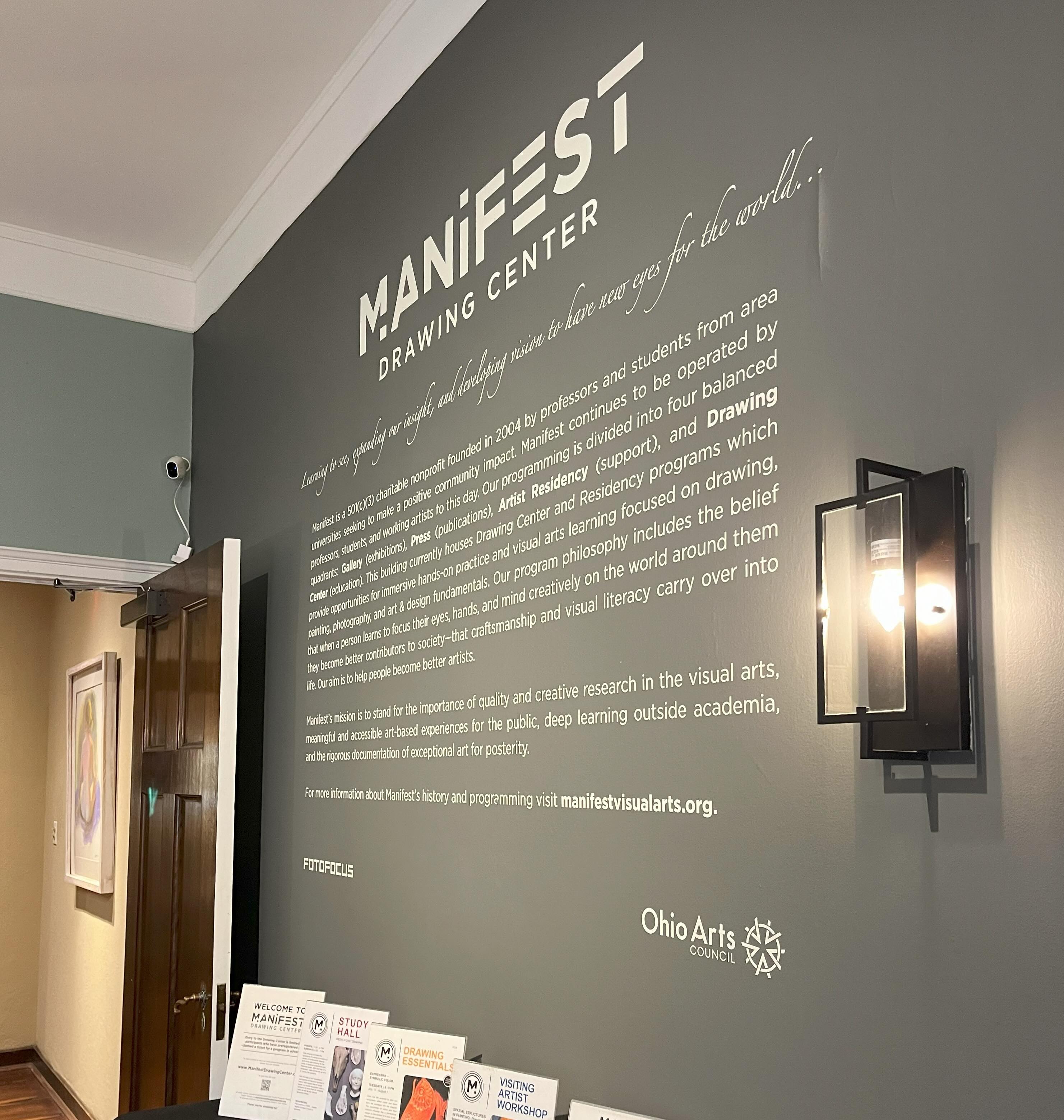 Entrance to the Manifest Drawing Center