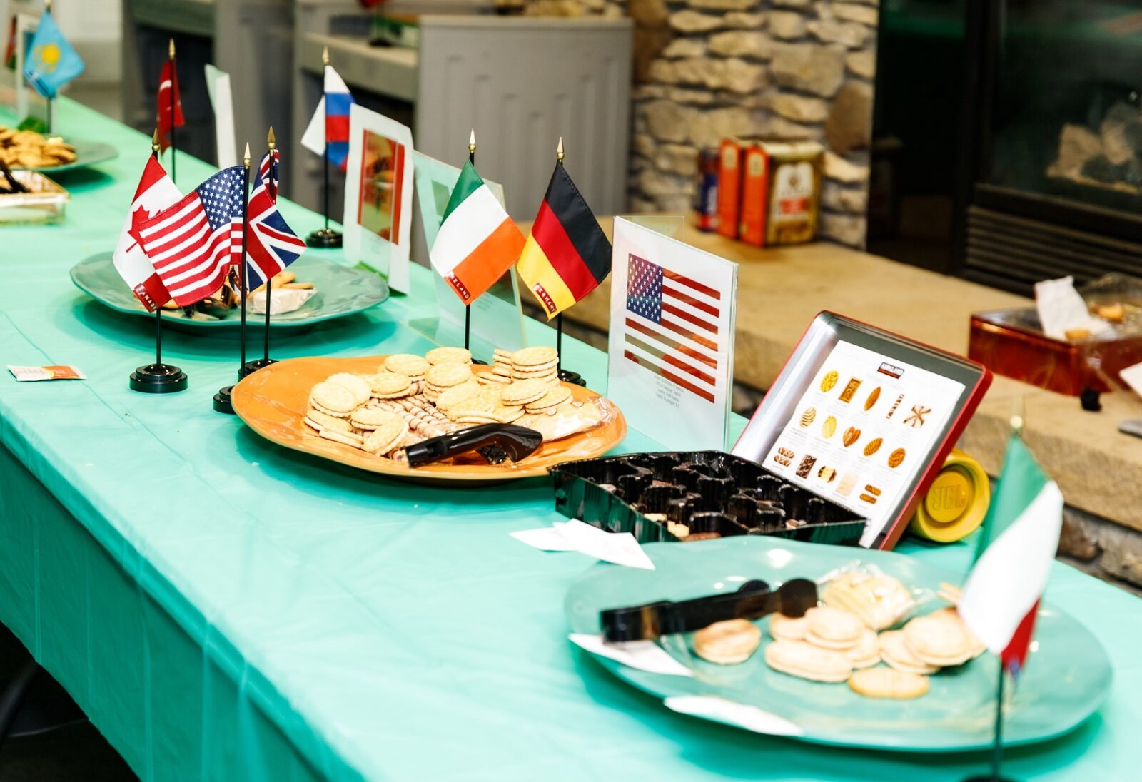 Cookies and pastries from many nations