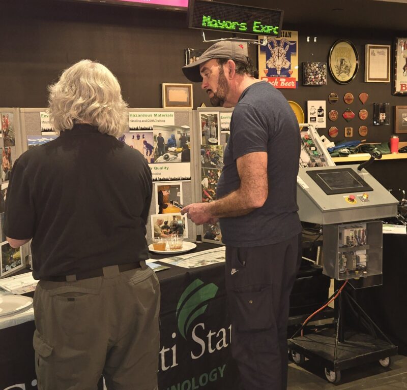 Cincinnati State display at the Cincinnati Mayor's Career Expo